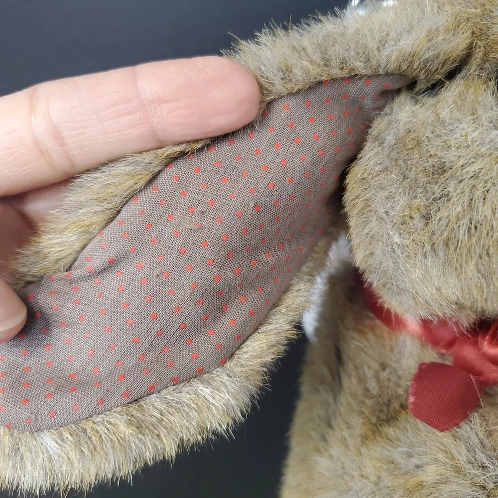 Lop Ear Bunny Rabbit Hand Plush Puppet Made In Oregon By‎ Yastrid
